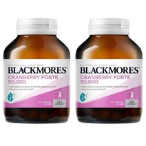 호주 블랙모어스 크랜베리 포르테 50 000mg 우먼헬스 90캡슐 2팩