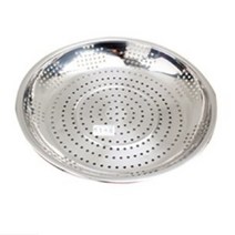 물빠짐채반 스텐 주방용품 조리도구 김장바구니 타공채반 채망 야채채반 7호