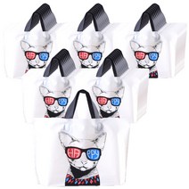 옷가게 비닐쇼핑백 50매 묶음 해피 도그