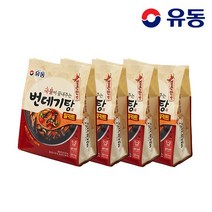 유동 국물이 끝내주는 번데기탕 531.5g 4개, 마늘맛 4개{B}