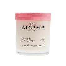 더아로마샵 심지없는 캔들워머 전용 무향 소이캔들 7oz, 1개