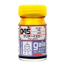 GN33045/ 가이아노츠 [045] 클리어 옐로우 (15ml) 건담 프라모델 도료