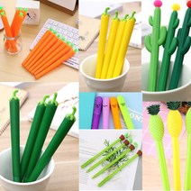 실리콘소재 핵인싸템 잘자란 야채볼펜 예쁜볼펜 채소볼펜, 07 콩나물