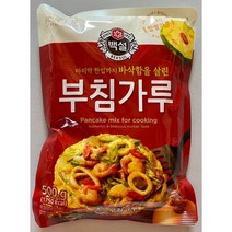 백설 부침가루500g, 단일속성, 500g