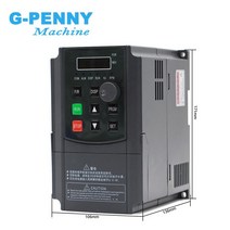 220v 1 5kw Inveter VFD 주파수 변환기 가변 드라이브 스핀들 모터 속도 제어, 220v 1.5kw, 02 220v 2 2kw