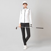 볼빅 여성 골프 UV차단 웨이스트 로고 팬츠 VLPTK311_BK