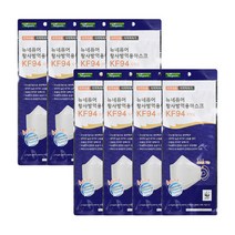 파인텍 [뉴네퓨어] 황사 방역 마스크 KF94 대형 5매입_8개 (40매) -DL-, 상세페이지 참조, 상세페이지 참조