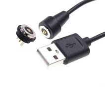 1세트 8.5MM 직경 마그네틱 포고 핀 커넥터 남성 여성 극 방수 IPX7 Pogopin 보드 와이어 전원 충전 3A, 180 degree Cable