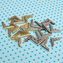 (R) 코너캡(대) 5mm- 20개 북아트재료 액자만들기, 금색