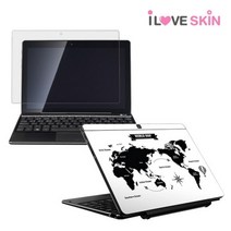 [바보사랑] LG 탭북 투인원PC 10T370 스타일가드 월드맵 고선명 액정보호필름+후면필, 상세 설명 참조, 상세 설명 참조