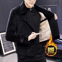 Cwadun 남성용 플리스 패딩 캐시미어 블레이저