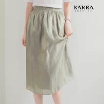 카라 KARRA 실키에이라인밴딩스커트 KB3SSK029Q