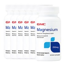 지앤씨 마그네슘 250mg 90정 x6, 6개