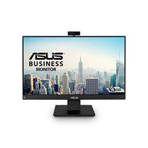 아수스 ASUS BE24EQK 23.8인치 비즈니스 모니터(1080P Full HD IPS Eye Care DisplayPort HDMI 프레임리스 조정 가능 내장 2MP 웹캠 마