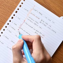 A5사이즈속지 20공 바인더 속지 6공 다이어리 리필지 떡제본 노, 05grid3.5mm