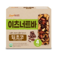 심플잇 이츠너트바 딥초코, 35g, 4개