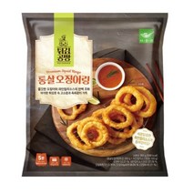 튀김공방 통살오징어링 360g 에어프라이어 간편식 밀키트 냉동식품