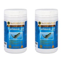 NATURES NEST 네이처스 네스트 연어오일 1000mg 오메가3 365정 2팩 SALMON OIL