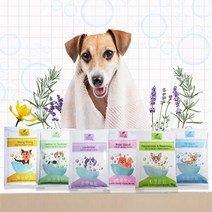 [네츄럴테라피]강아지 아로마 탄산솔트 입욕제 15g, 레몬티트리