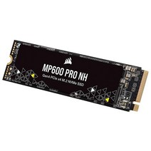 Corsair 커세어 MP600 PRO NH 2TB PCIe Gen4 x4 NVMe M.2 SSD - 고밀도 TLC NAND 2280 다이렉트 스토리지 호환 최대 7000MB초 방