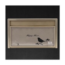 P1B 스텐고급우편함 골드 _ 스텐우편함 편지통 편지함 건의함 경비함 스텐 우체국 벽걸이 우체통 다세대 다가구 빌라 5522994EA, 본상품선택