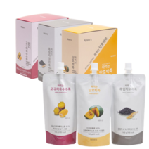죽이야기 짜죽 바로먹는 실온보관죽 140gx14팩 2종 택1, 단호박죽&흑임자귀리죽