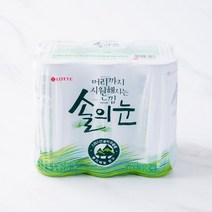 [메가마트]롯데 솔의눈 240ml, 6개