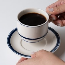 코요 컨츄리사이드 블루 스택 컵앤소서