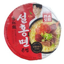 설홍면 큰컵용기라면 박수홍 펀스토랑 우승상품 110g x 12개, 상세페이지 참조