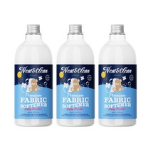 니트앤클린 프리미엄 퍼퓸 섬유유연제 베이비파우더, 3개, 1000ml