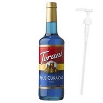 토라니 블루큐라소 시럽 750ml + 범용 시럽펌프, 3세트