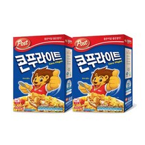 또바요 포스트 시리얼 직장인 아침식사 대용 어린이 간식 곡물 초코 그래놀라 오레오 후레이크, 콘푸라이트, 2개