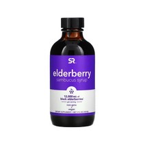 스포츠리서치 SR 엘더베리 삼부커스 시럽 12000mg 120ml 블랙 액상 농축액