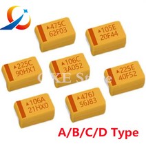 터보 차져 AB C D E 타입 탄탈럼 커패시터 6., 72 E 16V220UF