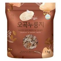 미식백과 오곡누룽지 1kg 구수한 맛있는 몸에좋은 간편식 숭늉 국내산 누룽지, 1봉