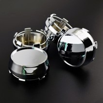 4pcs 60mm 56mm 자동차 휠 센터 허브 커버 h-154 림 캡 자동 수리 액세서리 로고 없음 크롬