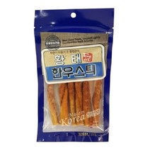 강아지 수제간식 담은천연간식 황태 한우스틱 45g, 단품
