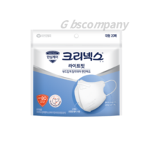 크리넥스 KF80 라이트핏 마스크 대형, 20개입, 25개, 0 White (화이트)