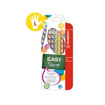 스타빌로 색연필 이지 칼라 6색 세트 왼손 오른손