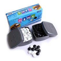 국산 바둑알 흑돌 백돌