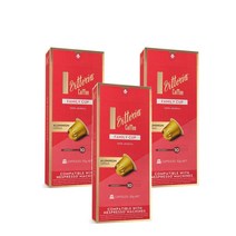 비토리아 패밀리 컵 네스프레소 호환 커피 캡슐 10개 Vittoria Family Cup Nespresso Compatible Coffee Capsules, 3팩