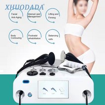 얼굴리프팅마사지기 부항 마사지 레트 물리 치료 기계 Tecar Khz 인디바 고주파 장치 휴대용 디아테미아 프로 무게추 감소, 8.220V - Eu 플러그