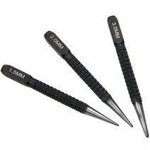 콘크리트드릴 타공기 펀치 홀더 3 개 1.5mm/2mm/3mm 합금강 센터 금속 나무 마킹 드릴링 도구 브로카스 파라 브로카 마데이라 코어 Mad, CHINA, 1set