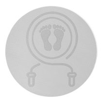 이츠굿텐 2in1 스마트 유선 무선 실내 매트 줄넘기, 매트(그레이)