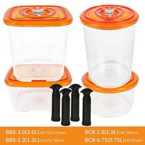LAIMENG-진공 용기 밀폐 주방 도시락 S267 진공 식품 실러용 뚜껑 포함 습기 방지, CHINA_BBS BCR