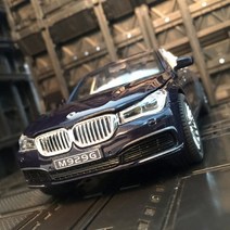 1:24 BMW 7시리즈 760Li 승용차 모델 메탈 카세트 시뮬레이션, 단일옵션, 옵션02