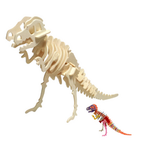 만들기대장 나무공예 목공티라노사우루스(대) 만들기 DIY 학교 어린이집 유치원 단체 수업