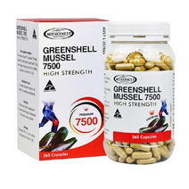 호주 마더네스트 초록입홍합 7500mg 365캡슐, 단품, 단품