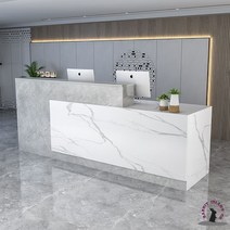 카운터 테이블 인포메이션 안내 데스크 식당 매장 카페 계산대 포스대, 220x60x100cm, D