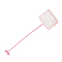 사각 뜰채 6인치 (핑크) - 구피뜰채, 단품